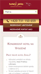 Mobile Screenshot of hoteljehla.cz
